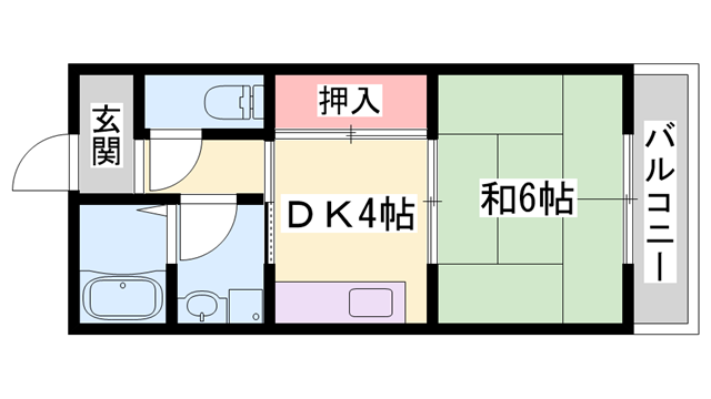 物件間取画像