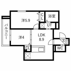 物件間取画像
