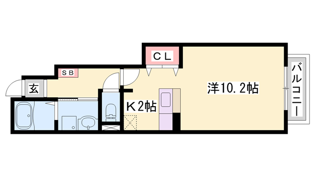 物件間取画像