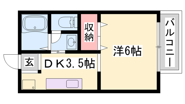 物件間取画像