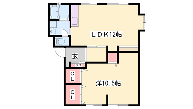 物件間取画像