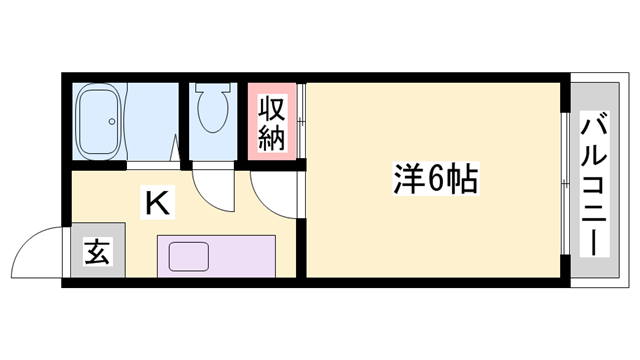 物件間取画像