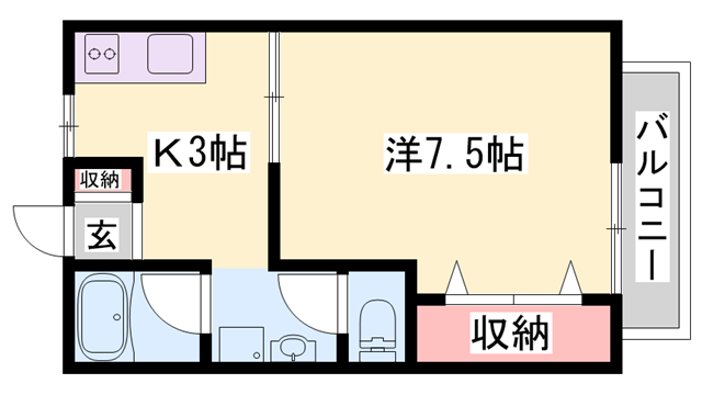 物件間取画像