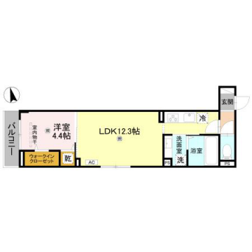 物件間取画像