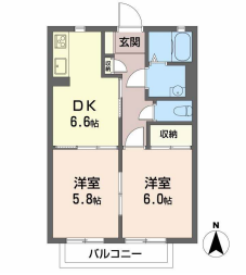 物件間取画像