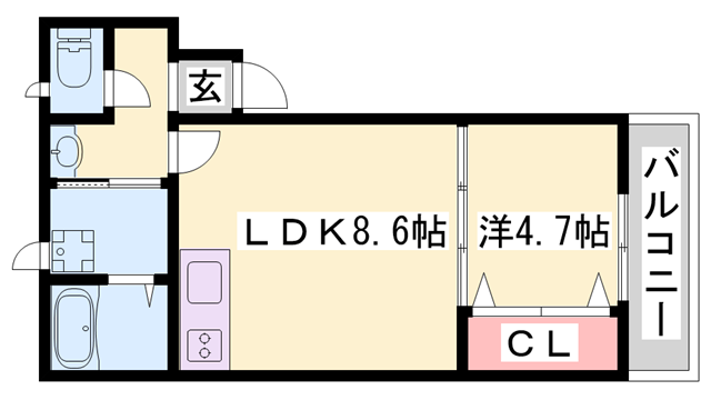 物件間取画像