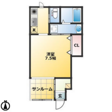 物件間取画像