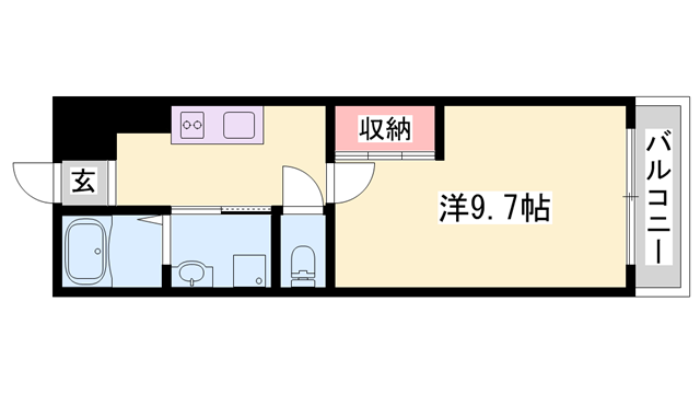 物件間取画像