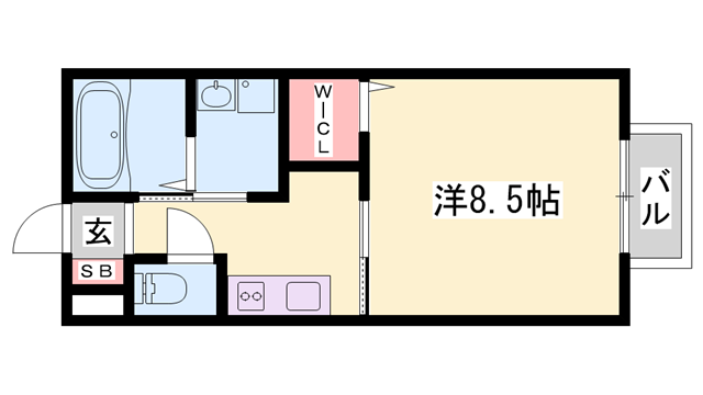 物件間取画像