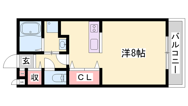 物件間取画像