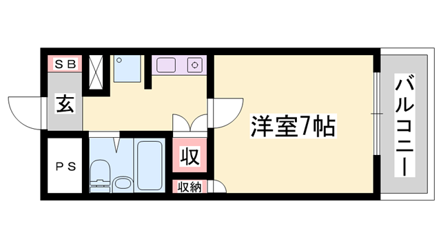 物件間取画像