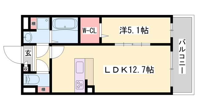 物件間取画像
