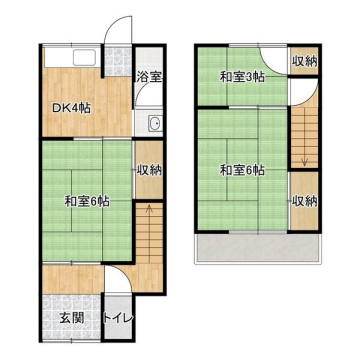 物件間取画像
