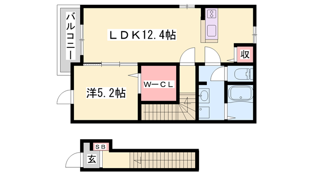 物件間取画像