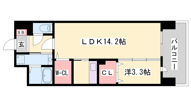 物件間取画像