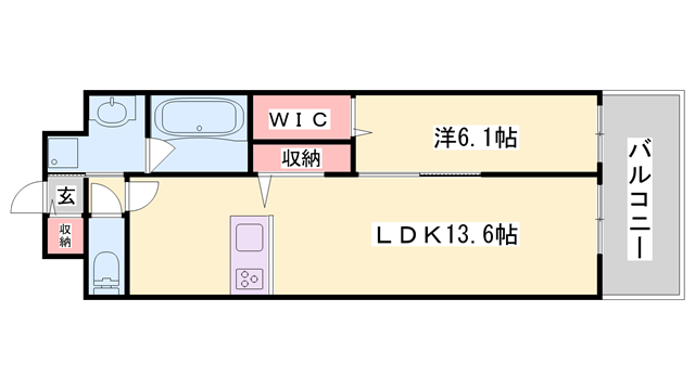 物件間取画像
