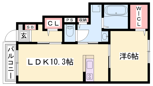物件間取画像