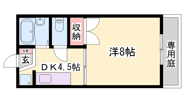 物件間取画像