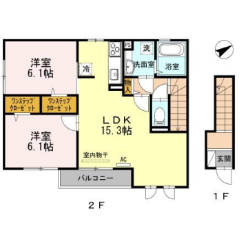 物件間取画像