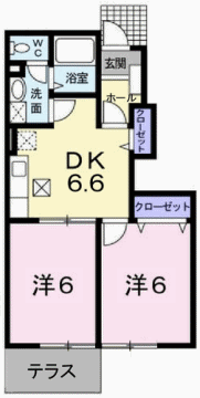 物件間取画像