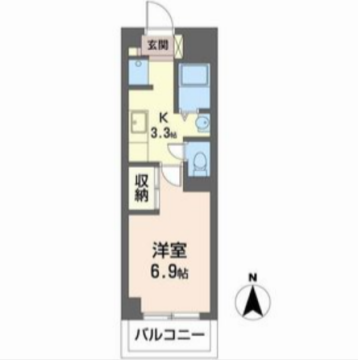 物件間取画像