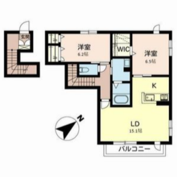 物件間取画像
