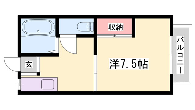 ジョイフル向陽の物件間取画像