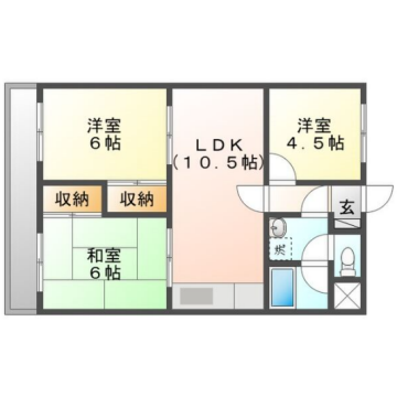 物件間取画像