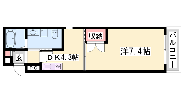 物件間取画像