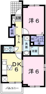 物件間取画像