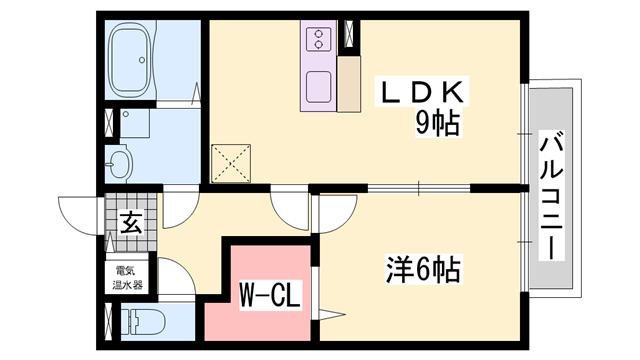 物件間取画像