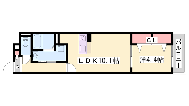 物件間取画像
