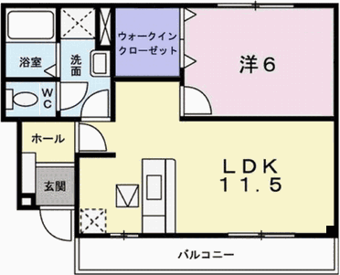 物件間取画像