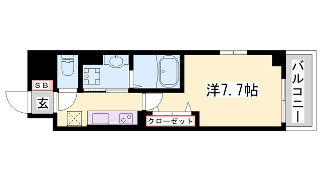 物件間取画像