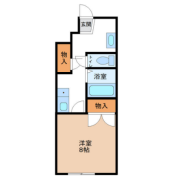 物件間取画像