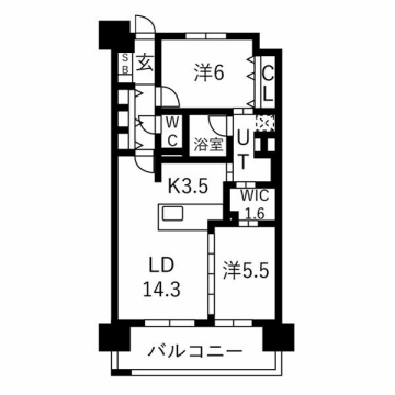 物件間取画像