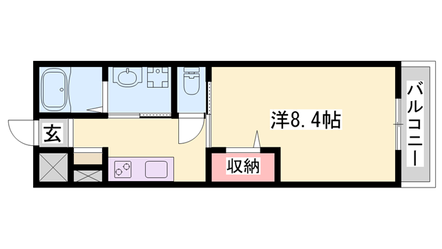 物件間取画像