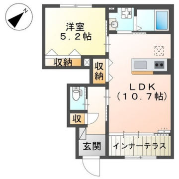 物件間取画像