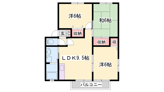 物件間取画像