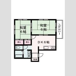 物件間取画像