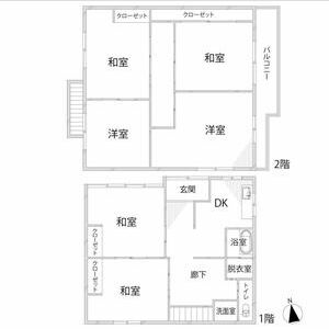 物件間取画像