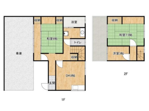 物件間取画像