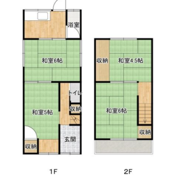 物件間取画像