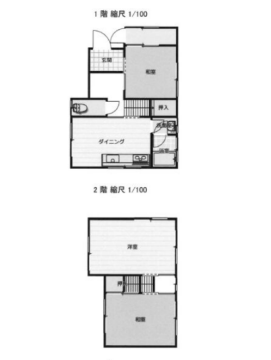 物件間取画像
