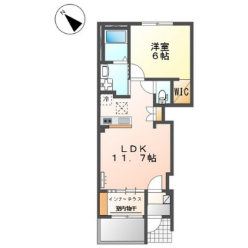 物件間取画像