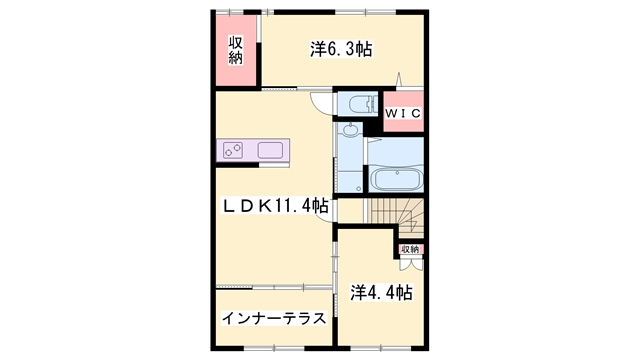 物件間取画像
