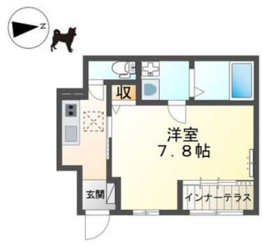 物件間取画像