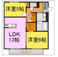物件間取画像