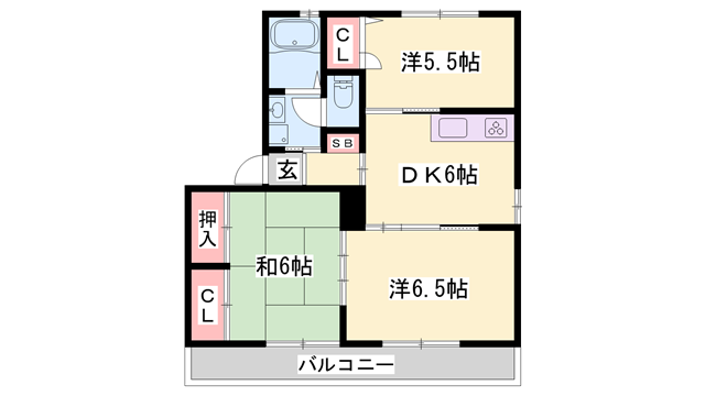 アンナプルナⅡの物件間取画像
