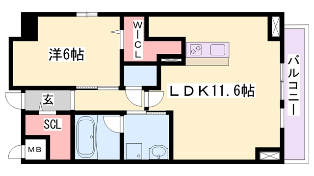 さくら三左衛門堀の物件間取画像